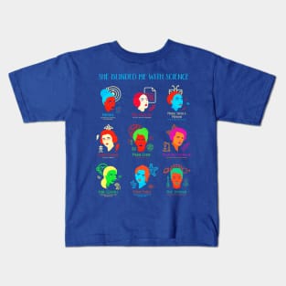 She Blinded Me With Science Kids T-Shirt